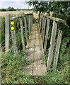 Footbridge across the River Sence