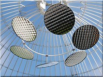 NS5667 : Reflectors in the Kibble Palace by Patrick Mackie