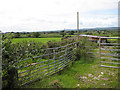 View across farmland