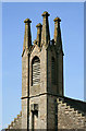 The belfry at Cavers Parish Church