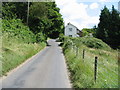 Looking E along Lowslip Hill