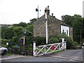 Oakworth Station level crossing