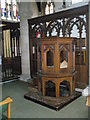 The pulpit at St Alban, Hindhead