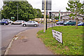 Road sign, Station Road, London N11