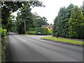 Junction of Headley Road with The Moorings