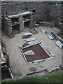 HY2318 : Stone Furniture in a House at Skara Brae by Sarah Charlesworth