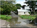 The ford and Causeway Hill at Llanblethian