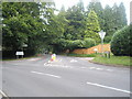 Junction of Tilford Road with the A287