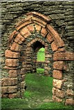 NR9157 : Doorways, Kilbrannan Chapel by Steve Partridge