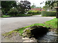 Litton Cheney: tiny stream under road