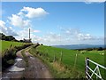 Track towards Tan-Dinas farmhouse