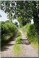 Access road from A272 to New Barn