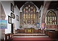 SD4983 : St Peter's Church, Heversham, Cumbria - Sanctuary by John Salmon