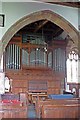 SD4983 : St Peter's Church, Heversham, Cumbria - Organ by John Salmon