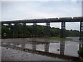 NZ2785 : Goods Train on the Black Bridge by Chris Heaton