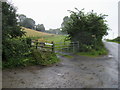 Footpath up to Nelson Cottage