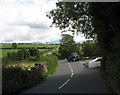 The Beaumaris road at Pen y Bont junction