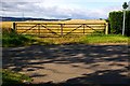 Caldhame Road at its junction with the Forfar / Lour Road