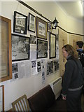 SS7249 : Exhibition about the 1952 flood at Lynmouth Memorial Hall by Basher Eyre