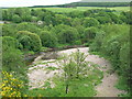 River Fiddich and sandy flood plain