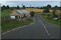 Forfar / Aberlemno Road at its junction with the road leading to Finavon Hill