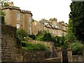 Houses overlooking Lyncombe Hill