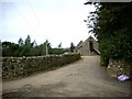 Entrance to Hutlerburn Farm off the B7009