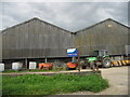 Farm buildings on Cauldham Lane