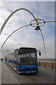 SD3217 : Tram on Southport Pier by Gary Rogers
