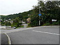 Foreland View. The road sign and the map disagree.