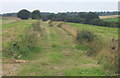 TM2236 : Footpath looking east by Andrew Hill