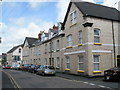 Looking up Vicarage Lawn