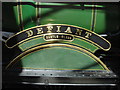 GWR Castle Class No. 5080 Defiant, nameplate