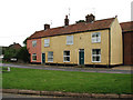 View across the green towards the B1355 (Burnham Road)