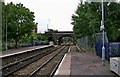 Road bridge near Evesham Station