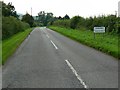 The road into Haresfield, Gloucestershire