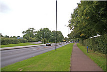 TQ2895 : Cycle Track, Bramley Road, London N14 by Christine Matthews