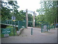 Elliott Bridge & entrance to Carlisle Park