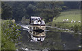 SD4853 : Narrowboat on Lancaster Canal by Tom Richardson