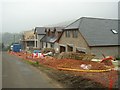 New homes - construction on edge of Llangeinor