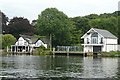 Boathouses near Winter Hill