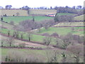 Fursdon valley from the Cadbury road