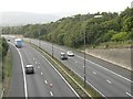 M4 motorway (westbound) at Junction 44