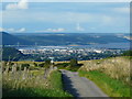 Looking across Inverness to the Black Isle