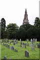 NY3704 : St Mary, Ambleside, Cumbria - Churchyard by John Salmon