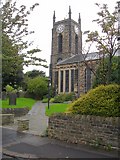 SK3287 : St Thomas' church in Crookes by Penny Mayes
