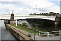 Twelvetrees Crescent bridge over Old River Lee