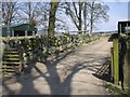 Stone wall, Auchengray Farm, New Abbey