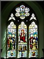 Stained glass window, St Mary