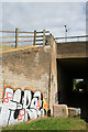 Graffitied Tunnel Entrance Under The M1